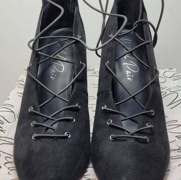 Wild Pair Witchy Black Suede Shoes 8M - Picture 4 of 10